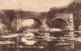 BRECON - South Wales. Bridges On The Usk. Voyagée 1920. F. Frith & Co. Post Card Frith's Series N° 44730 - Breconshire