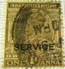 India 1911 King George V 1a - Used - 1911-35  George V