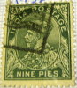 India 1932 King George V 9p - Used - 1911-35  George V