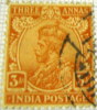 India 1911 King George V 3a - Used - 1911-35 Roi Georges V