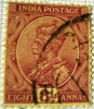 India 1911 King George V 8a - Used - 1911-35 Roi Georges V