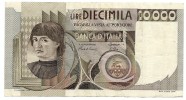 10.000 Lire Ritratto D'uomo D.m. 06/09/1980 - 10000 Lire