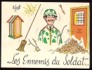 CPM  Illustrateur  Oziouls  Militaria Les Ennemis Du Soldat - Oziouls