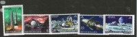 SEYCHELLES 1969  APOLLO XI  YVERT   N°247/51  NEUF MNH** - Asia