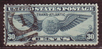- ETATS UNIS - 1939 - YT N° PA 25 - Oblitéré -  Trans Atlantic - - 1a. 1918-1940 Oblitérés