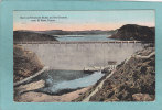 EL  PASO.  -  Dam At Elephant Butte , On Rio  Grande.  -  1920  -  BELLE CARTE  - - El Paso
