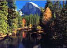 Half Dome From Sentinel Bridge In Fall, Yosemite National Park Unused - Yosemite