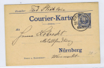 Nürnberg Privat Courier-Karte  (124) - Private & Local Mails