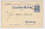 Nürnberg Privat Courier-Karte  (125) - Private & Local Mails