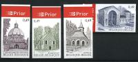 2004  Tourisme 4 V.  Non Dentelé Tirage 1000 Ex.   EGLISES CHURCH CHAPELLE KERKEN KIRCHEN - 2001-…