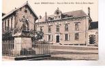 SERGINES - Place De L´Hôtel De Ville - Statue De Blaise Rigaud - Sergines