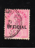 Jamaica 1890-91 Queen Victoria Official Stamp 1p Used - Jamaica (...-1961)
