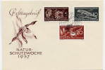 DDR 1957 Nature Protection Week Blank FDC.  Michel 561-63 - Otros & Sin Clasificación