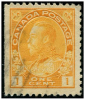 Pays :  84,1 (Canada : Dominion)  Yvert Et Tellier N° :   108-4 (o) Du Carnet - Single Stamps