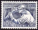 1952 50 Jaar Nederlndse Staatsmijnen 10 Ct Blauw Ongestempeld NVPH 582 - Nuovi