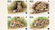 Kyrgyzstan 1999.WWF.4v.MNH**. Vulpes Corsac. Steppe Fox. Renard Corsac. Zorro Corsac. Vos.Fox. New! - Gibier