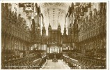 UK, United Kingdom, St. Georges Chapel, Windsor Castle, 1936 Used Real Photo Postcard [P7252] - Windsor Castle