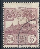 1925 SAN MARINO USATO VEDUTA 5 CENT - RR9246 - Gebruikt