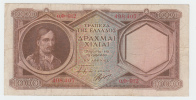 Greece 1000 Drachmai 1944 VF CRISP Banknote P 172 - Griechenland