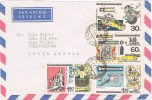 Carta Aerea STARE MESTO (Checoslovaquia) 1973. Stamp Canyon - Lettres & Documents