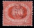 Repubblica Di San Marino - 1877 20 C. Cifra In Cornice Ovale - Annullato (U) - Oblitérés