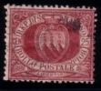Repubblica Di San Marino - 1877 25 C. Cifra In Cornice Ovale - Annullato (U) - Oblitérés