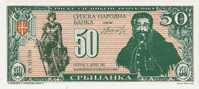 Yugoslavia 50 Srbijanka 1992. UNC Fantasy Banknote - Joegoslavië