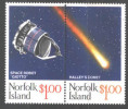 NORFOLK ISLAND - HALLEY´S COMET - ** MNH - 1986 - Estados Unidos