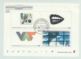 Deutschland; 1997; MiNr 1927/30 O Block 39; Dokumenta Kassel Sonderblatt - Other & Unclassified