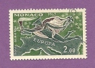 MONACO TIMBRE POSTE AERIENNE N° 79 OBLITERE EUROPA 1962 - Luchtpost