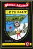 55 -  Blason Adhésif  Du " LE THILLOT "  - Pecheur,skilleur - Le Thillot