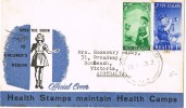 1999. Carta Nueva Zelanda 1938. Chidren´s Healt. New Zealand - Covers & Documents