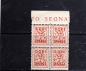 EGEO 1934 SEGNATASSE 50 C MNH QUARTINA - Egée