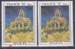 FRANCE  VARIETE  N° YVERT  2054 OEUVRE DE VAN GOGH NEUFS LUXE - Unused Stamps
