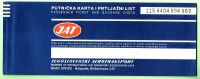 YUGOSLAVIA - AIRLINES / JAT, Plane Ticket, Year 1980 - Europe