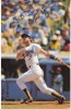 Steve Yeager LA Dodgers Baseball Player Bats C1980s Vintage Postcard - Honkbal