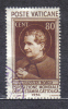 R139 - VATICANO 1936 , 80 Cent N. 52 . Stampa . - Usados