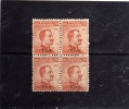 EGEO 1921-2 COO 20 C CON FILIGRANA MNH QUARTINA - Ägäis (Coo)