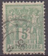 LUXEMBOURG  N°50__ OBL VOIR SCAN - 1882 Allégorie