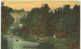 UK, United Kingdom, View From Bridge, Warwick Castle, 1920 Used Postcard [P7728] - Warwick