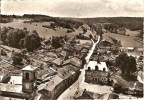 55 En Avion Au Dessus De....MONTIERS-sur-SAULX Le Centre Et La Route De Paroy - Montiers Sur Saulx