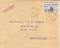 APLAHOUE - DAHOMEY - 1957 - COLONIES FRANCAISES - Afrique - Avion - Lettre - Marcophilie - Lettres & Documents