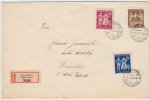 Bohemia & Moravia - Böhmen & Mähren. 1944  Registered Cover. (D03122) - Lettres & Documents