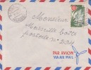 BANGASSOU - OUBANGUI CHARI - 1957 - A.E. F - COLONIES - Ordre Souverain De Malte Et Lutte Contre La Lépre,lettre - Sonstige & Ohne Zuordnung