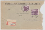Bohemia & Moravia - Böhmen & Mähren. 1940 Registered Cover. /D03106/ - Covers & Documents