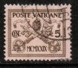 VATICAN   Scott #  1  VF USED - Usados