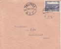 YALINGUA - OUBANGUI CHARI - 1957 - A.E.F - COLONIES FRANCAISES - Fides,Moyen Congo,hopital De Brazzaville,lettre - Sonstige & Ohne Zuordnung