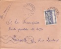 BANGASSOU - OUBANGUI CHARI - 1956 - A.E.F - COLONIES FRANCAISES - Fides,Moyen Congo,hopital De Brazzaville,lettre - Other & Unclassified