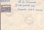 MBAIKI - OUBANGUI CHARI - 1957 - A.E.F - COLONIES FRANCAISES - Fides,Moyen Congo,hopital De Brazzaville,lettre - Other & Unclassified