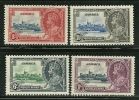 Jamaica     "Silver Jubilee"     Set    SC# 109-12  Mint - Jamaïque (...-1961)